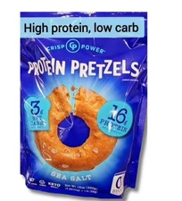 Crisp Power Protein Pretzels Sea Salt 