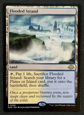 #ad MTG Flooded Strand Modern Horizons 3 0220 Regular Rare NM $15.00
