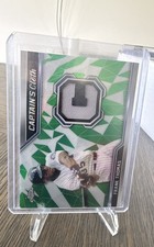 2021 Topps Chrome - Captain's Cloth Relics Frank Thomas #CCR-FT Green Refractor