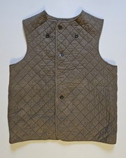 Vintage WW2 Quilted Vest Begetex BB Size 48 Belgium Military Olive Drab Green