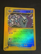 Pokémon Card TCG Cloyster 42/165 Reverse Holo Rare Expedition Base Set VLP/NM on eBay