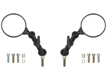 DoubleTake Mirror Dual Sport Pair Kit with 3.5" Arm - NEW DESIGN - FOR ALL BIKES