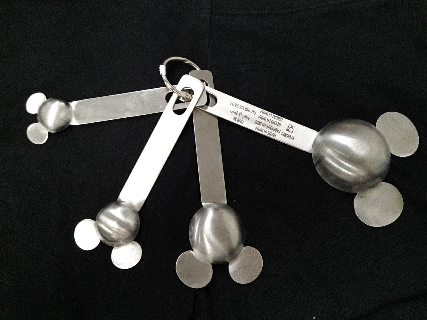 Disney Mickey Measuring Spoons Set of 4 Spoons Stainless Steel
Opens in a new window or tab