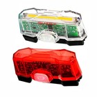 Smart Vulcan LED USB Rechargeable Bike Lights Rear Front Hazard Waterproof LED