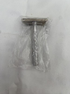 Vintage Gillette Tech Rasierhobel/Rasierer Aluminiumgriff NOS Made in England