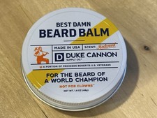 Damn Beard Balm by Duke Cannon Supply Co Scent Redwood 1.6 Oz 48 g