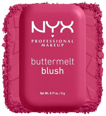 NYX Professional Makeup Buttermelt Blush, Rouge, Cremige Textur mit Shea