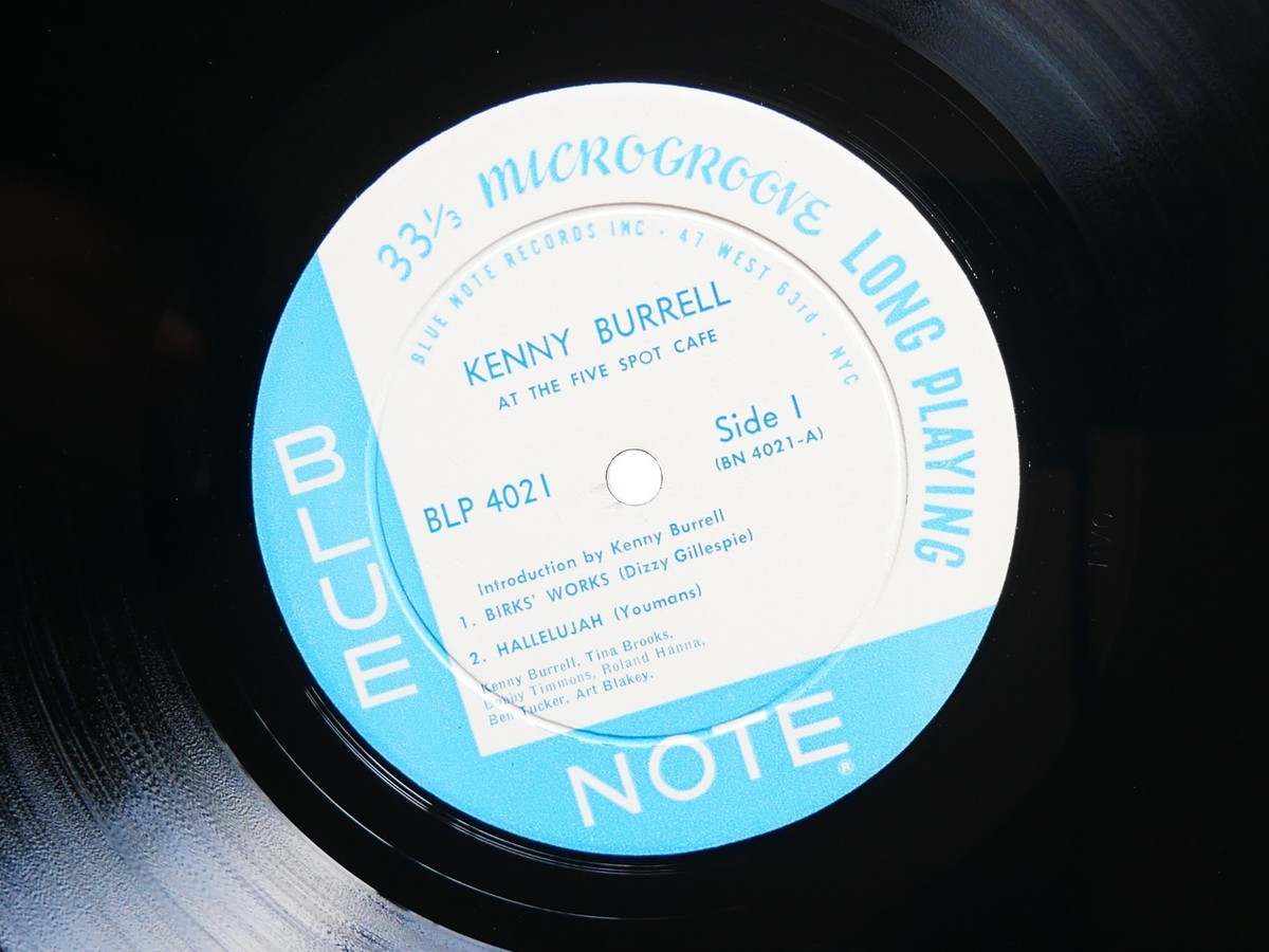 KENNY BURRELL ART BLAKEY Five Spot Cafe LP BLUE NOTE 4021 Orig US