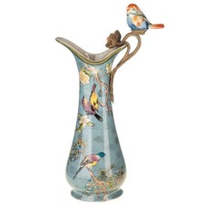 Carafe et Oiseau en porcelaine