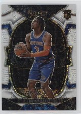 2022-23 Panini Select Concourse White Disco Prizm 24/75 Trevor Keels #84 8d9