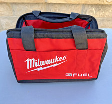 Milwaukee FUEL M12 Heavy Duty Contractors Tool Bag 13" x 9" x 10" 6 Pockets