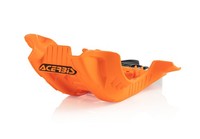 Acerbis Orange Schwarze Schutzplatte Motorschutz FüR Husqvarna FX 350 2020-2022