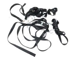 US Cargo Control 1"x15' Cam Strap w/ S-Hook Black 1200lbs Break Strength - Lot 5
