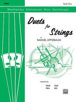 Duets for Strings, Bk 1 Bk. 1 : Violin Paperback Samuel Applebaum