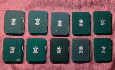 Münzbox für 20 Dollar Silber Canada Calgary 1988 Olympische Spiele STÜCKPREIS