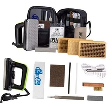 Demon Complete Ski Tune Kit with Wax and Brush Kit- Snowboard Tuning Kit 