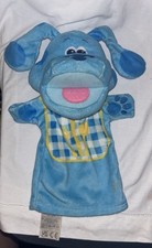 Melissa Doug Blues Clues Blue Dog Hand Puppet Plush 10"