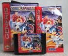 Sonic The Hedgehog Spinball Complete In Box CIB Tested Cleaned OEM SEGA Genesis