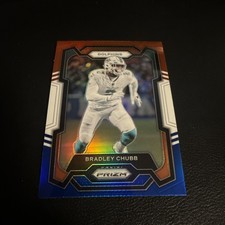 2023 Panini Prizm Bradley Chubb #186 Red White & Blue Prizm