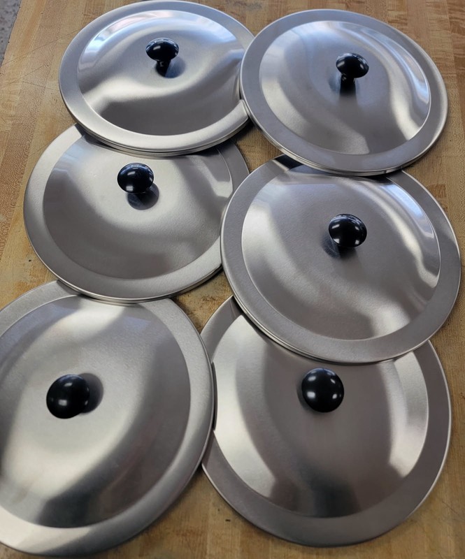 Iced Tea Dispenser Lid W/Knob (6 Lids)