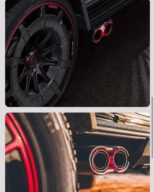 BRABUS Look EXHAUST TIPS๐๐ Mercedes S Class , c , E G Wagon & More custom