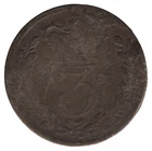 1867 Victoria Threepence — photo from another recent sale