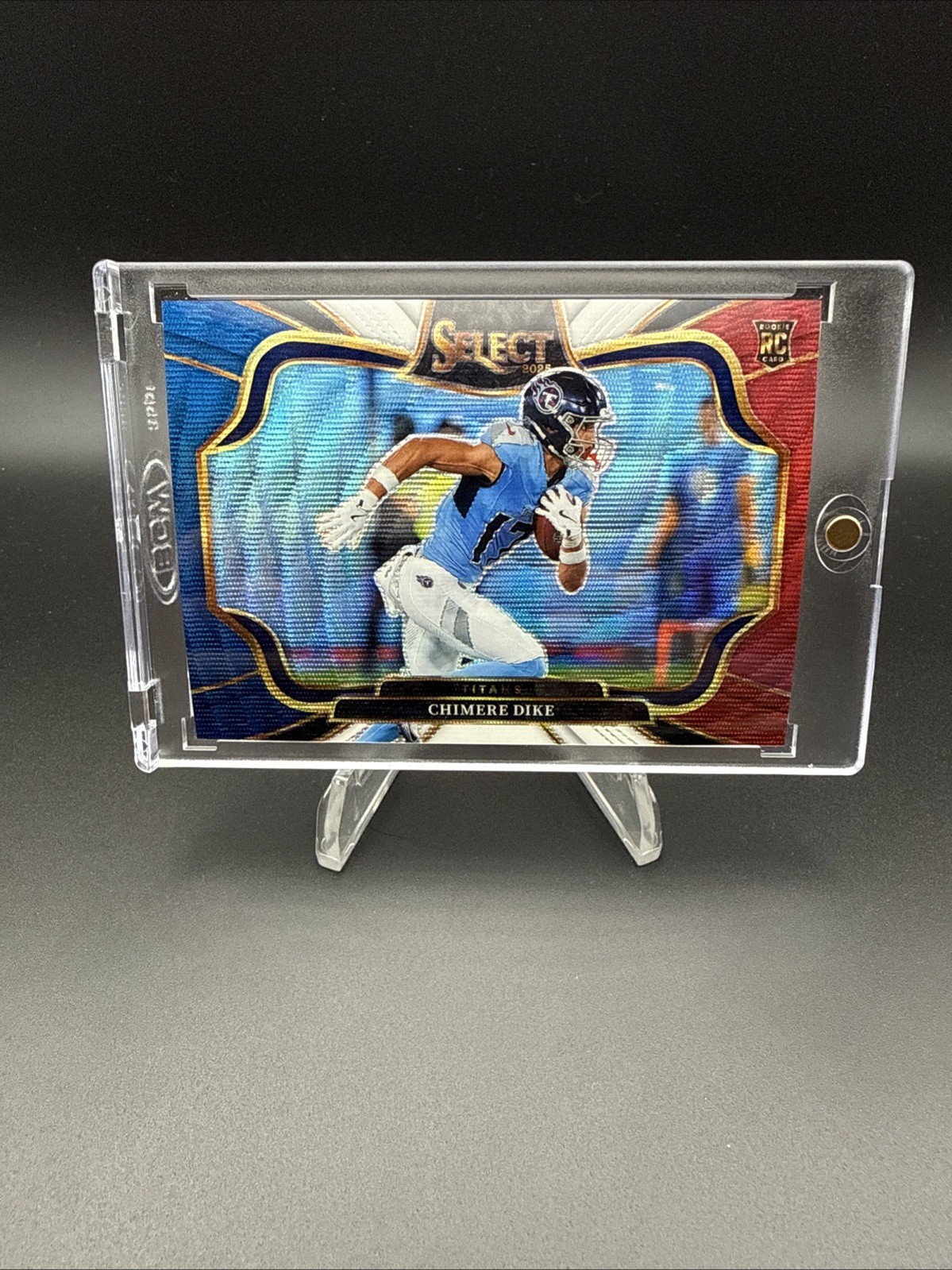 2025 Panini Select CHIMERE DIKE Field Level Rookie Tri-Color #/99 🔥 RC Titans