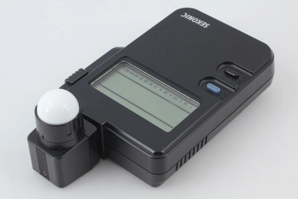 [N COMO NUEVO] Medidor de luz de exposición digital Sekonic L-318B L-328VF V Finder de JAPÓN Foto 3 de 4