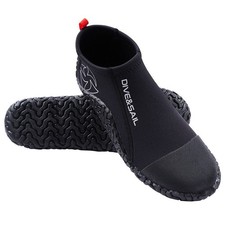 Adult Equator 3mm Neoprene Ankle-High Scuba Diving Boots Non-Slip Rubber Sole
