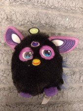 McDonalds Happy Meal Toy 2016 Hasbro Furby Soft Plush Toys Black Purple