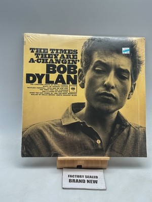 Bob Dylan- The Times They Are A-Changin' Factory Sealed Vinyl Record