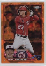 2023 Topps Chrome Update Sapphire Edition Orange 24/25 Corey Dickerson nd3