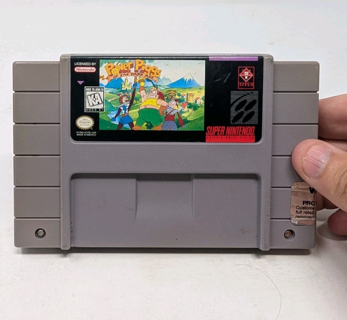 Power Piggs of the Dark Age (Super Nintendo Entertainment System