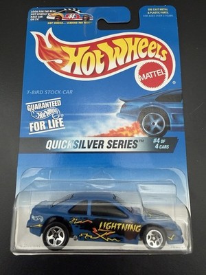 1996 Hot Wheels Quicksilver Series T-bird Stock Car Diecast Model #548 Ford MOC