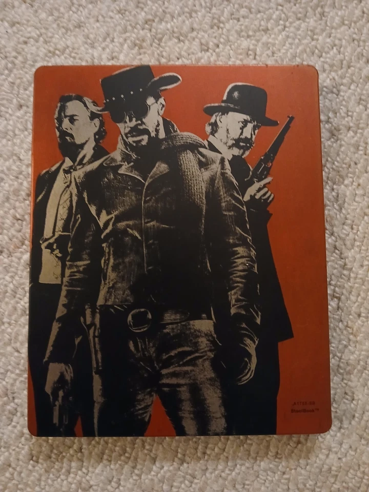 Django Unchained Steelbook Blu-ray Quentin Tarantino Western Film - Image 2 of 3