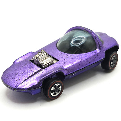 Hot Wheels Redline Silhouette 1967 Purple Gray Int. Made In United States