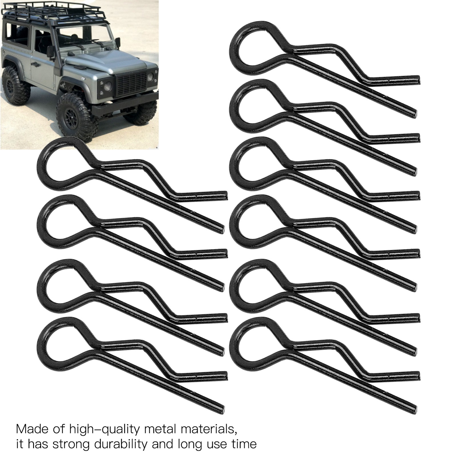 10Pcs Strong 7MM RC Car Shell Clips For 1/5 1/6 1/8 1/10 RC Car Excellent