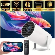 5G HDMI Vision Beam Projector with WIFI and Bluetooth Portable Projector 4K USB