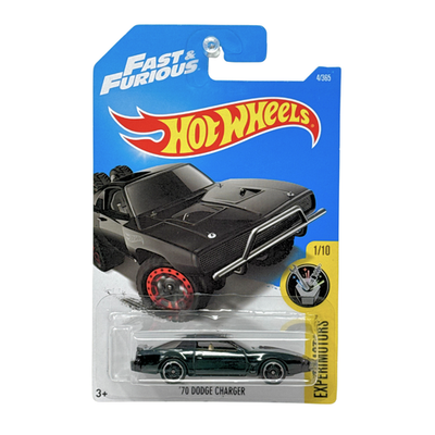 ◆未開封◆Fast＆Furious 1:64 1970 DodgeCharger Hot Wheels Fast & Furious 1970 Dodge Charger 1:64 Diecast ERROR