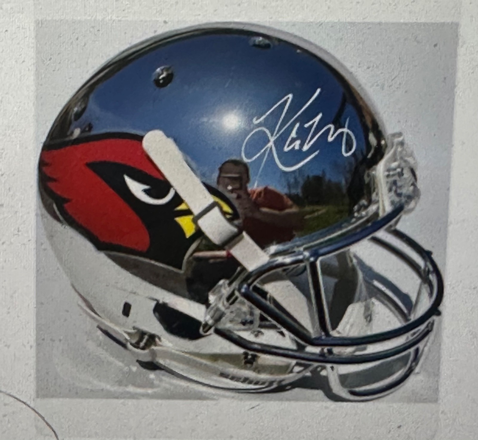 Kyler Murray Autographed Signed Arizona Cardinals #1 CHROME FULL SIZE HELMET PSA/DNA 