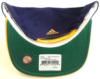 NBA Adidas Two-Tone Wool Blend Snapback Hat Cap Western Conference
