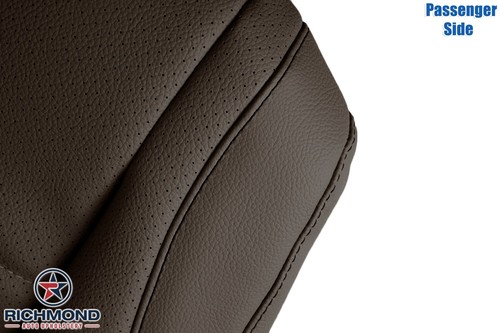 2020-2023 Benz GLS450 -Passenger Side Bottom Leather Seat Cover Brown Perforated - Picture 6 of 17