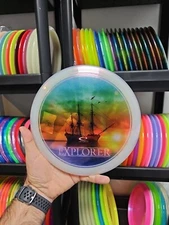 Opto Glimmer Decodye Explorer 176g #2 Latitude 64 Dynamic Disc Golf Royal Box