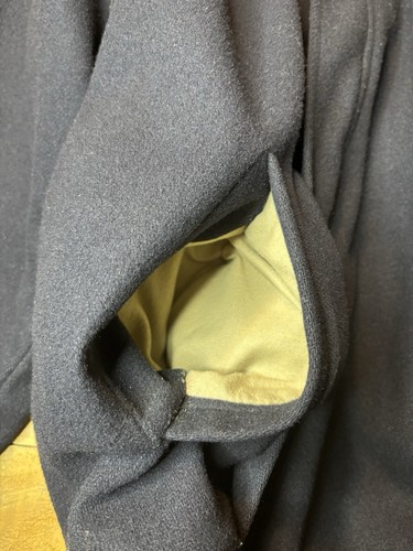 Vintage LL Bean Wool Bomber Jacket Coat Men’s Large, Cotton Lining, Made In USA - Picture 11 of 16