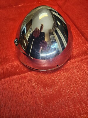 Triumph Chrome lucas headlight and rim 99-7098 5411506