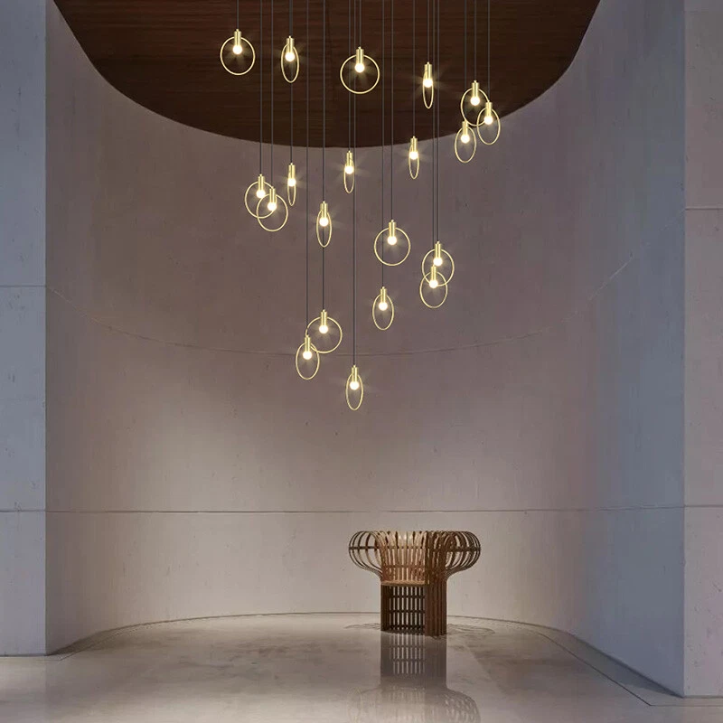 Big on sale circle chandelier