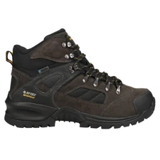 Hi-Tec Rock Mid Wp Lace Up Hiking  Mens Brown Casual Boots CH80050M-V