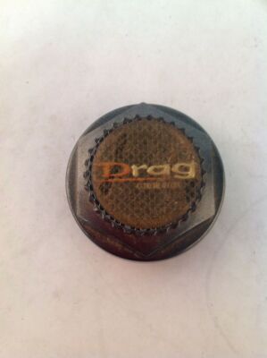 Drag Aftermarket Wheel Center Hub Cap Gunmetal Orange Custom DR-17-1770 DRG18