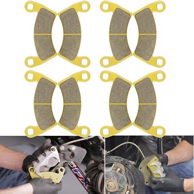 4 Front And Rear Brake Disc W/ Pad For Polaris RZR XP 1000/ RZR XP 4 1000 14-21 - Foto 10