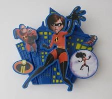1 Disney The Incredibles 2 Movie Decoset Kid Bday Party Cake Topper Decoration